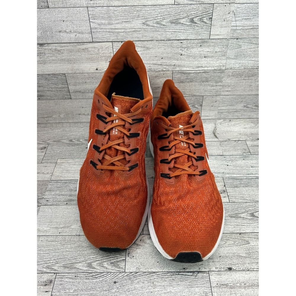 Nike Air Zoom Pegasus 36 Orange White Running Shoes BV1773-802 Men Sz 12